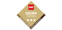 GAF Golden Pledge logo image