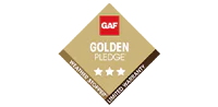 gaf-golden-pledge-logo GAF Golden Pledge logo image