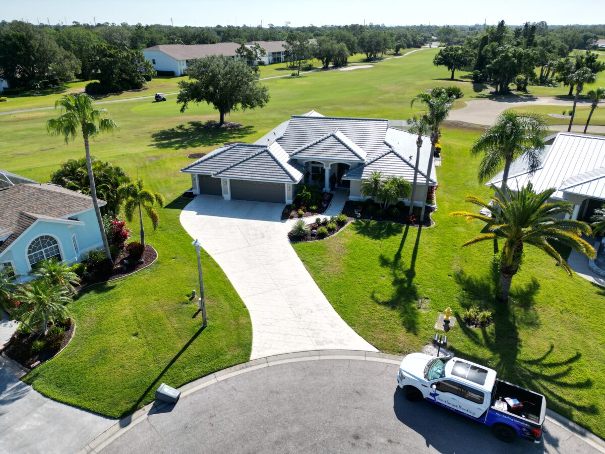 Residential Metal Roofing Project in southwest florida